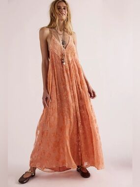Free people Catalina Velvet Maxi Dress